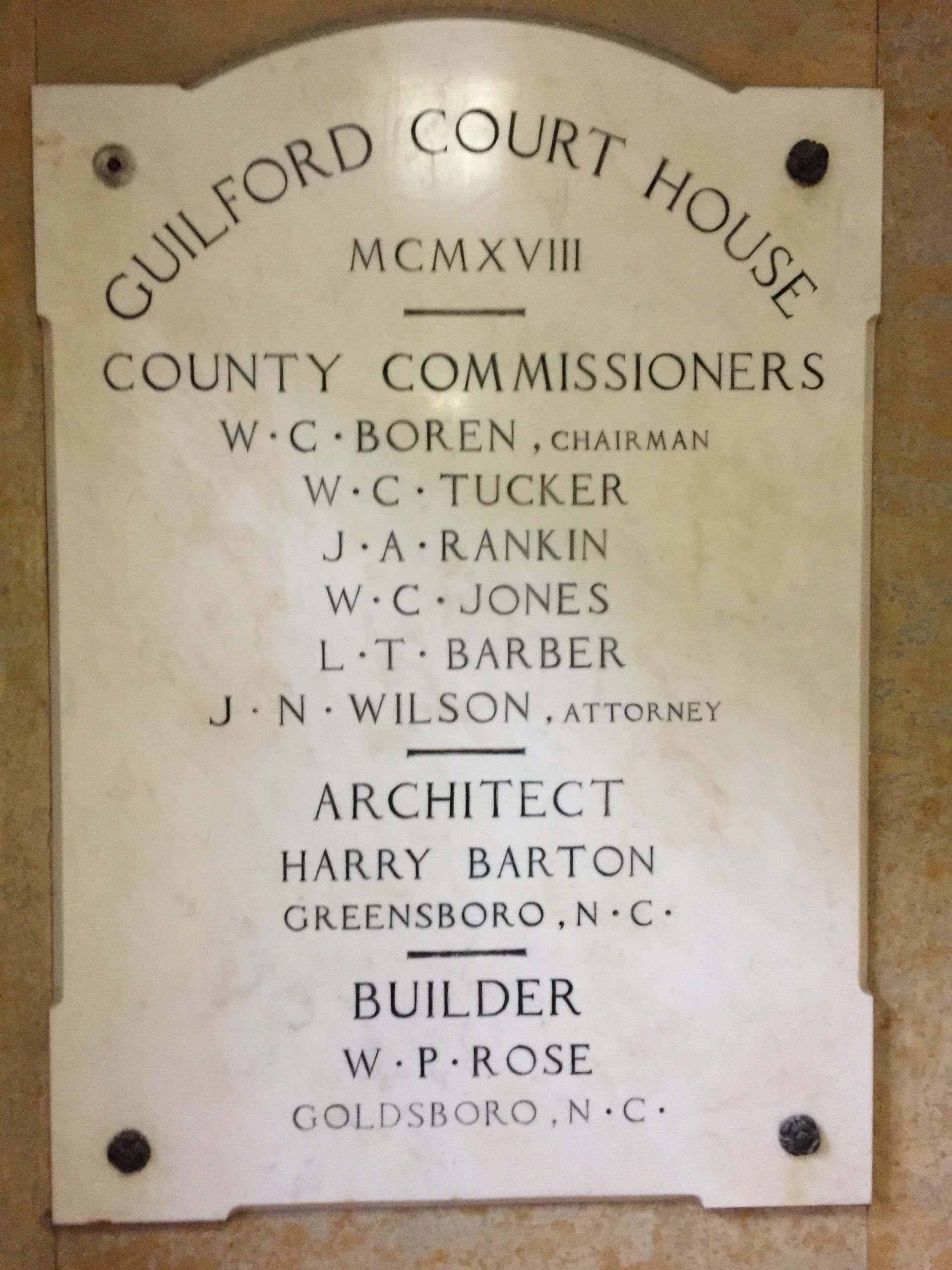 Old Guilford County Courthouse Celebrates a Century of Service - Preservation Greensboro ...